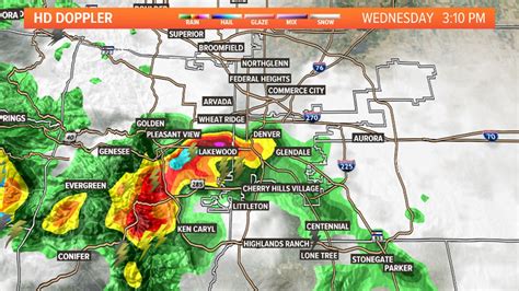 Denver weather: Strong afternoon thunderstorms in metro Denver